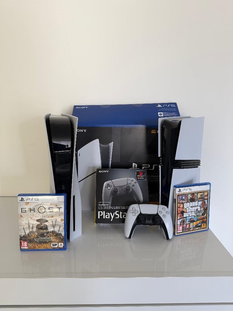 Playstation 5 | Games | 6 maanden garantie, Spelcomputers en Games, Spelcomputers | Sony PlayStation 5, Ophalen of Verzenden, Refurbished