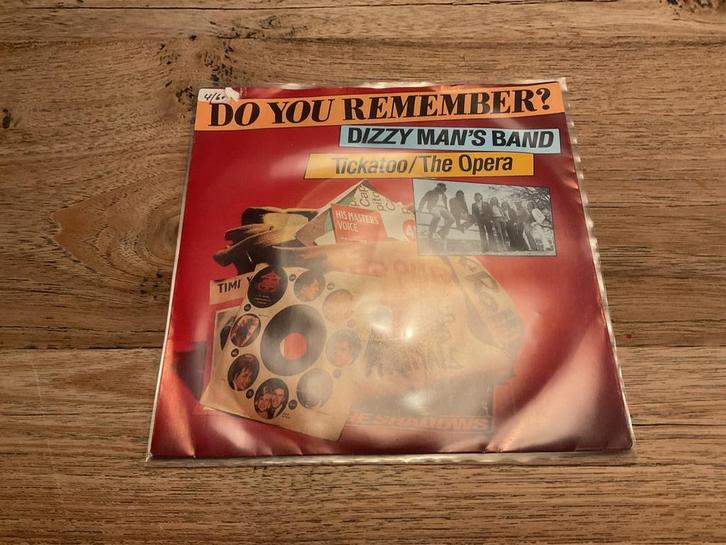 Dizzy Man’s Band, Tickatoo/The opera, Cd's en Dvd's, Vinyl Singles, Single, Pop, 7 inch, Ophalen of Verzenden