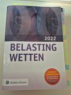 Belastingwetten 2022 - Wolters Kluwer, Ophalen, HBO, Zo goed als nieuw, Wolters Kluwer