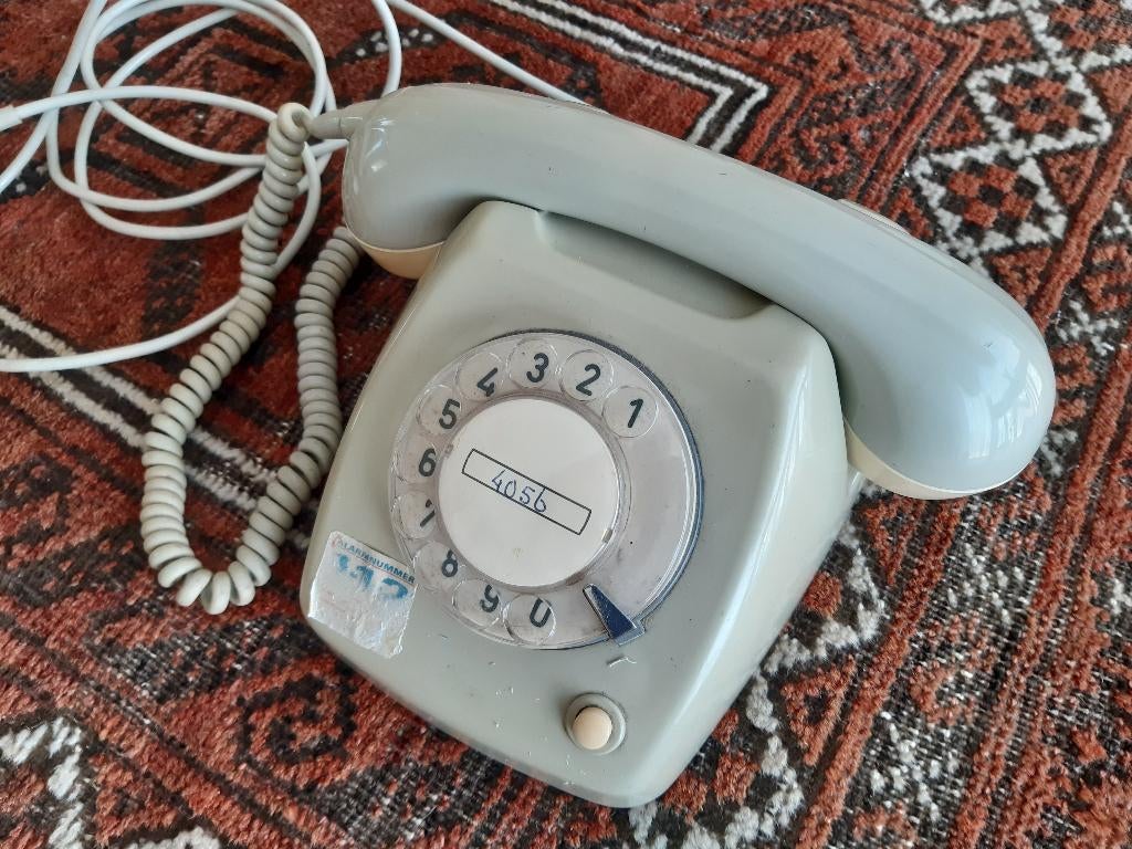 retro draaischijf telefoontoestel PTT T65, Ophalen of Verzenden, Gebruikt, Met draaischijf