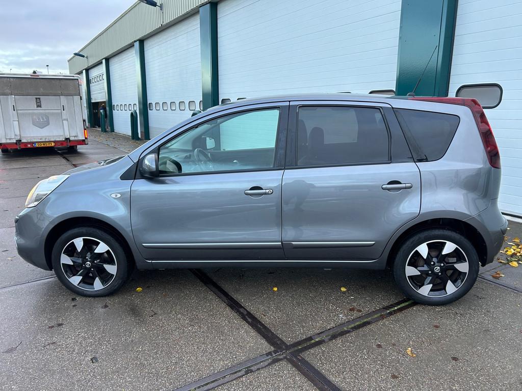 Nissan Note 1.6 Nickelodeon, Voorwielaandrijving, Euro 5, Gebruikt, Zwart