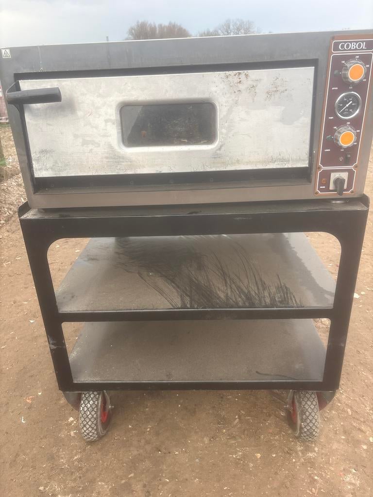 Cobol Pizza Oven op Onderstel - Professionele Kwaliteit, Ophalen of Verzenden, Gebruikt, Vrijstaand, Oven