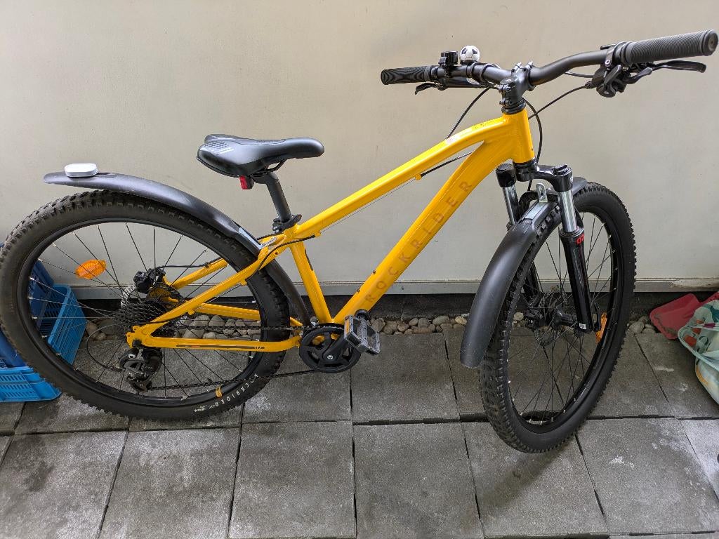 Rockrider Mountainbike kinderen 9-12 26 inch Expl 900 geel, Fietsen en Brommers, Fietsen | Mountainbikes en ATB, Hardtail, Heren