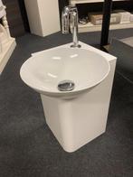 Alape Wit Stalen Fontein incl Chromen kraan/waste, Ophalen, Annekemorssink@gmail.com, De Berken 5, Delden, Morssink Bouwmaterialen