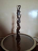 Houtsnijwerk beeld art deco Bali Indonesie, Ophalen, Art deco, 20 - 50 cm, Beeld