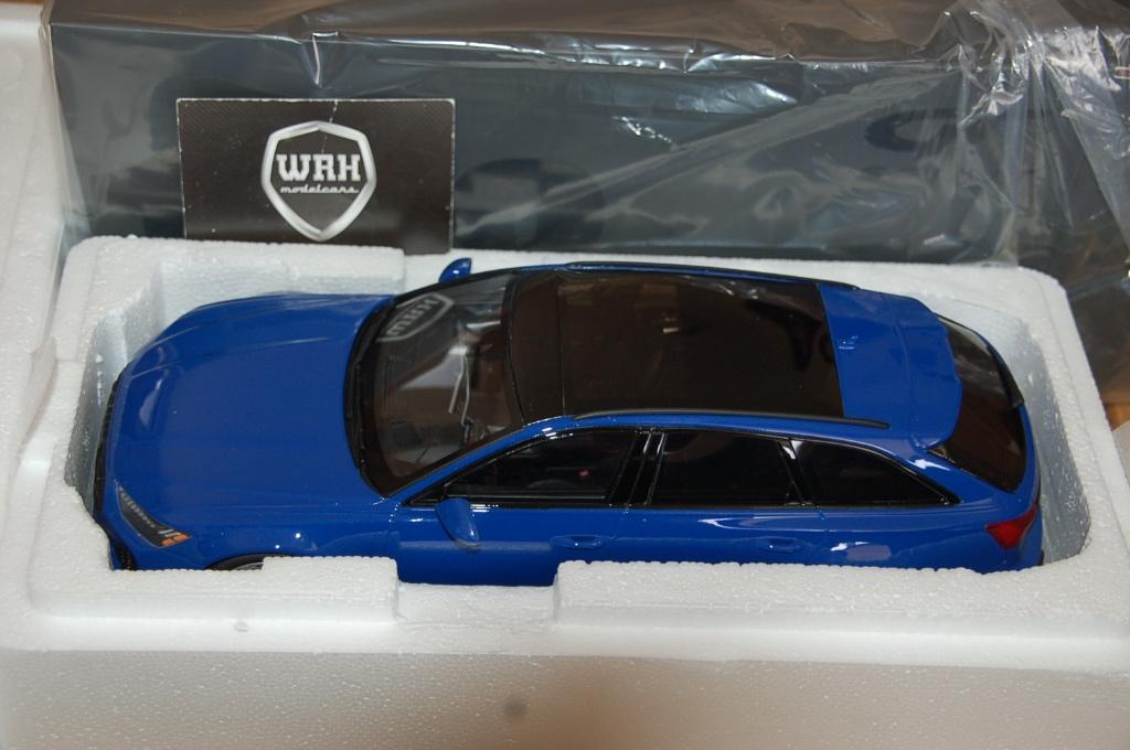 1:18 AUDI RS6 AVANT C8 nogaro blue GT spirit GT854 WRH, Hobby en Vrije tijd, Modelauto's | 1:18, Verzenden, Zo goed als nieuw