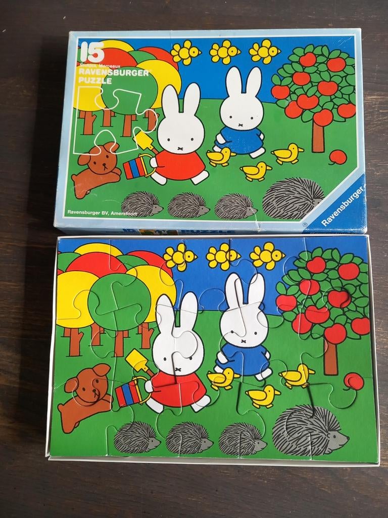 Nijntje puzzel, Ophalen of Verzenden, Minder dan 10 stukjes, 6 maanden tot 2 jaar