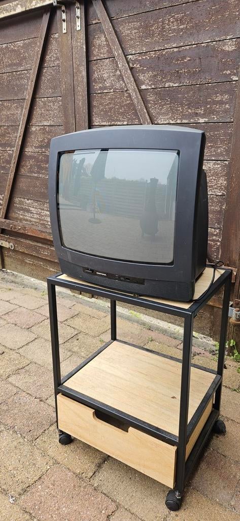 Aristona Zwart Wit TV - Vintage Televisie, Ophalen, Gebruikt, Minder dan 40 cm, Aristona