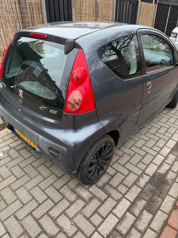 Peugeot 107 1.0 12V 3DR 2010 Grijs, Auto's, Peugeot, Particulier, Benzine, A, Hatchback, Handgeschakeld, Origineel Nederlands