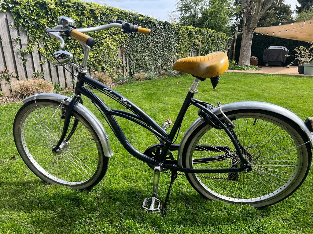 Johnny Loco Beach Cruiser Damesfiets, Gebruikt, Velgrem, 47 tot 50 cm, Versnellingen