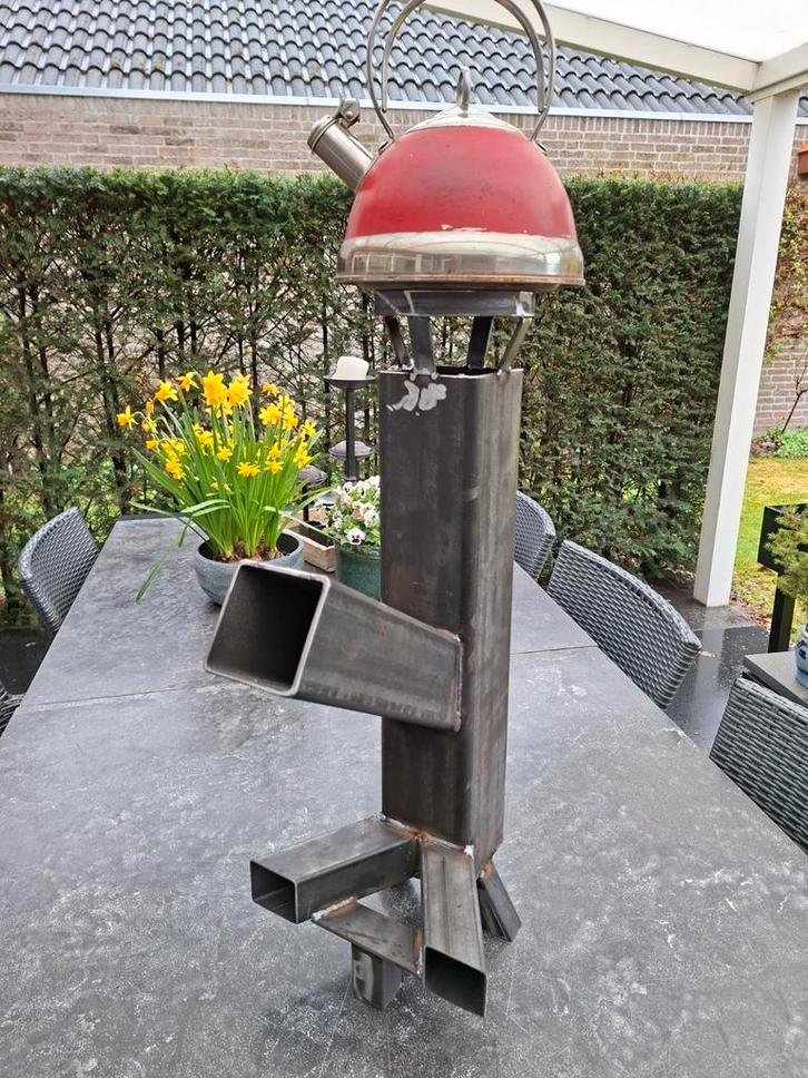 Rocket stove, Tuin en Terras, Tuinhaarden, Ophalen of Verzenden