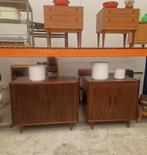 Twee donkere vintage kastjes van Hulsta, 96 en 80 cm, Ophalen, ., 50 tot 100 cm, .