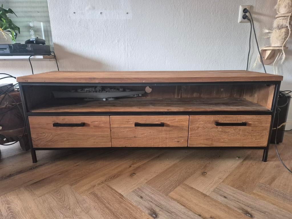 Robuust TV-meubel Romario van Pronto Wonen, Ophalen of Verzenden, Zo goed als nieuw, Minder dan 100 cm, 25 tot 50 cm