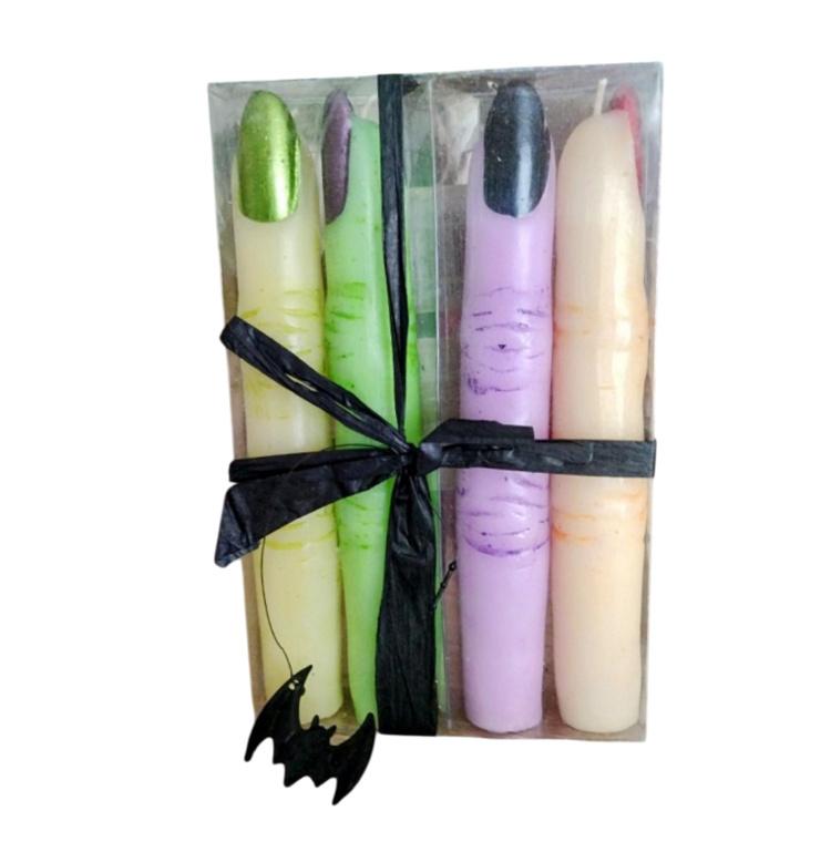 8 x  Wicca Candles as Witches' Fingers, Huis en Inrichting, Woonaccessoires | Kandelaars en Kaarsen, Overige materialen, Nieuw