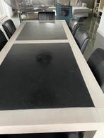 Eettafel, Huis en Inrichting, Tafels | Eettafels, Ophalen, Gebruikt, 100 tot 150 cm, Eikenhout