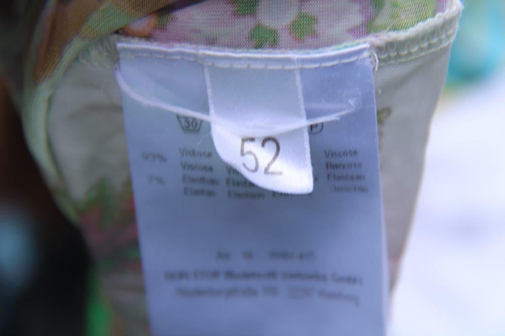 Jurk gekleurd Open End mt 52 Vaste prijs, Kleding | Dames, Overige kleuren, Verzenden, Zo goed als nieuw, Knielengte