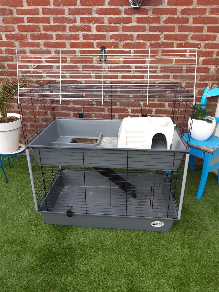 Te koop konijn/cavia kooi, Ophalen, Kooi, Zo goed als nieuw, 90 cm of meer