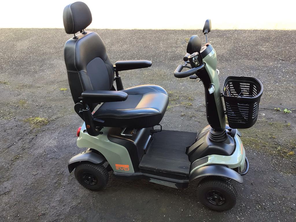 Scootmobiel galaxy EVO 4-wiel, Ophalen, Excel, Zo goed als nieuw, 15 km of minder