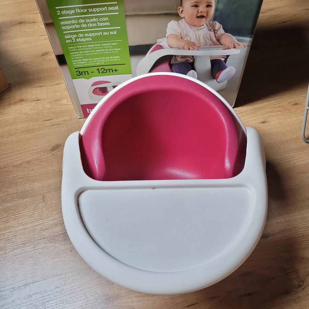 Mamas & Papas Baby Snug 2-in-1 Vloerstoel met Speelblad, Kinderen en Baby's, Kinderstoelen, Ophalen of Verzenden, Zo goed als nieuw