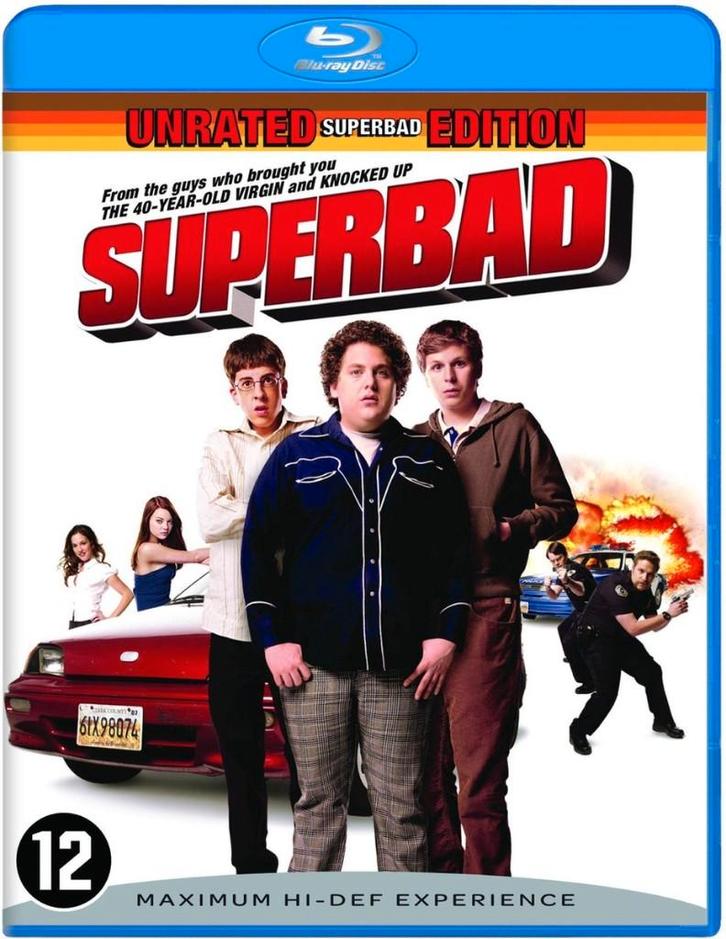 2-Disc Blu-Ray: Superbad (NIEUW), Cd's en Dvd's, Blu-ray, Nieuw in verpakking, Ophalen of Verzenden