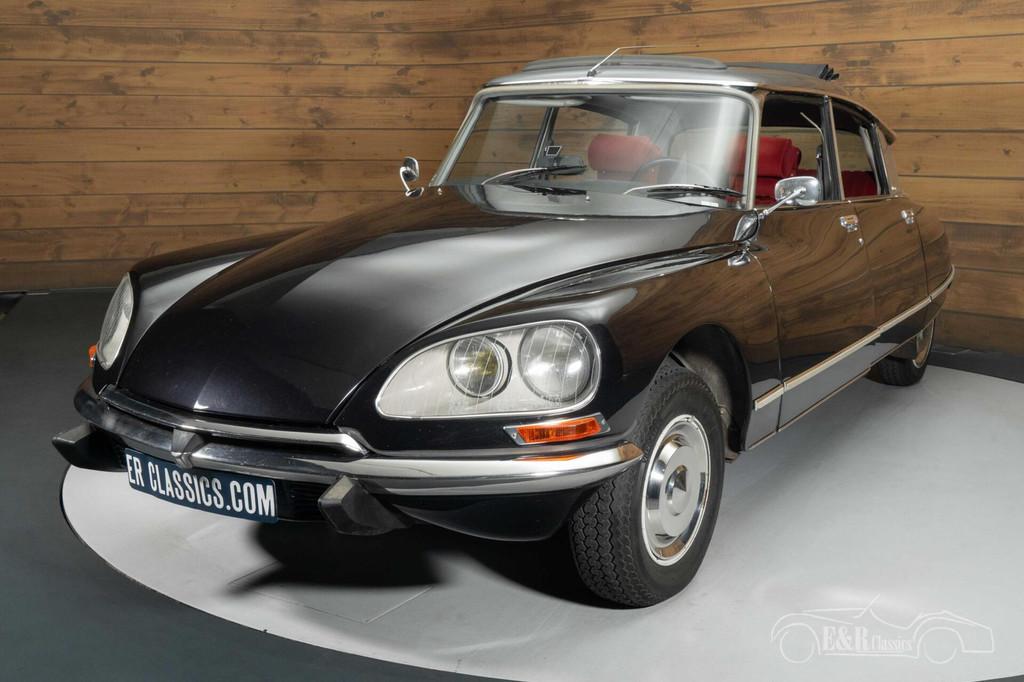Citroen DS20 Sedan | 1973, Auto's, Voorwielaandrijving, Stof, Citroën, 4 stoelen