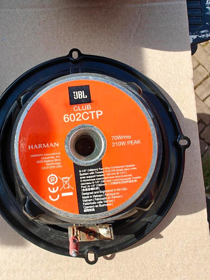 2 compo sets 165 jbl met versterker en subwoofer., Auto diversen, Autospeakers, Zo goed als nieuw, Ophalen of Verzenden