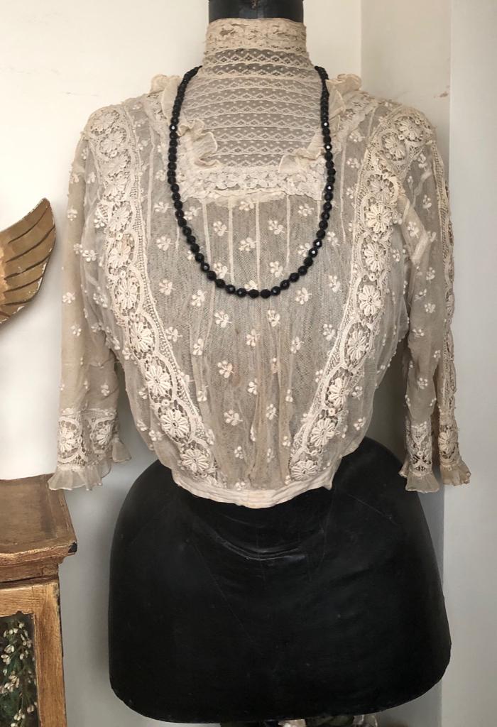 Handgeknoopte  Gitten  Halsketting, Ophalen of Verzenden, Overige materialen, Ketting