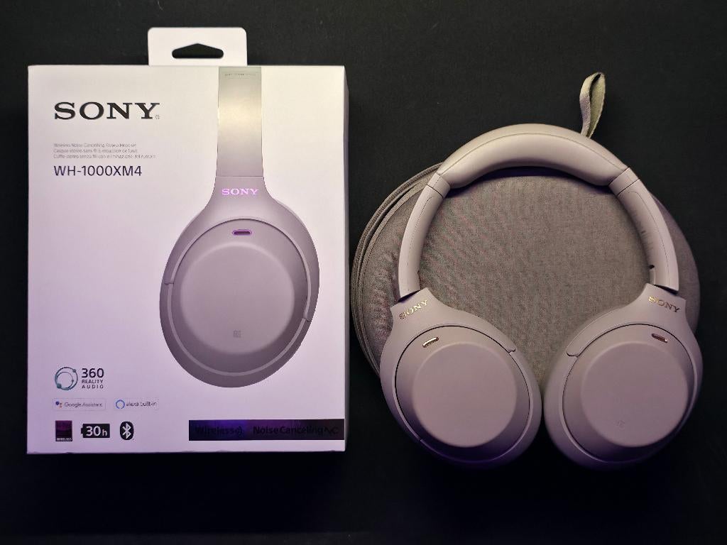 Sony WH-1000XM4 Zilver, Audio, Tv en Foto, Koptelefoons, Gebruikt, Ophalen of Verzenden, Over oor (circumaural), Draadloos