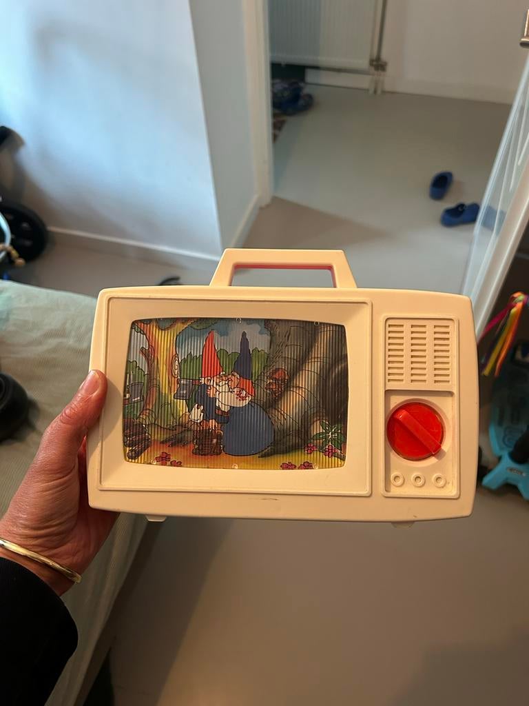 David de Kabouter opwind televisie / speeldoos, Ophalen, Gebruikt, Jongen of Meisje