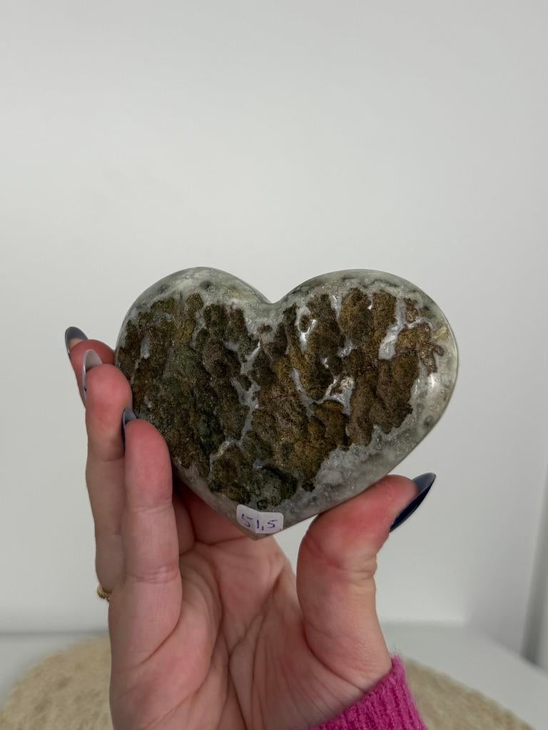 Amethist hart, Verzamelen, Mineralen en Fossielen, Ophalen of Verzenden