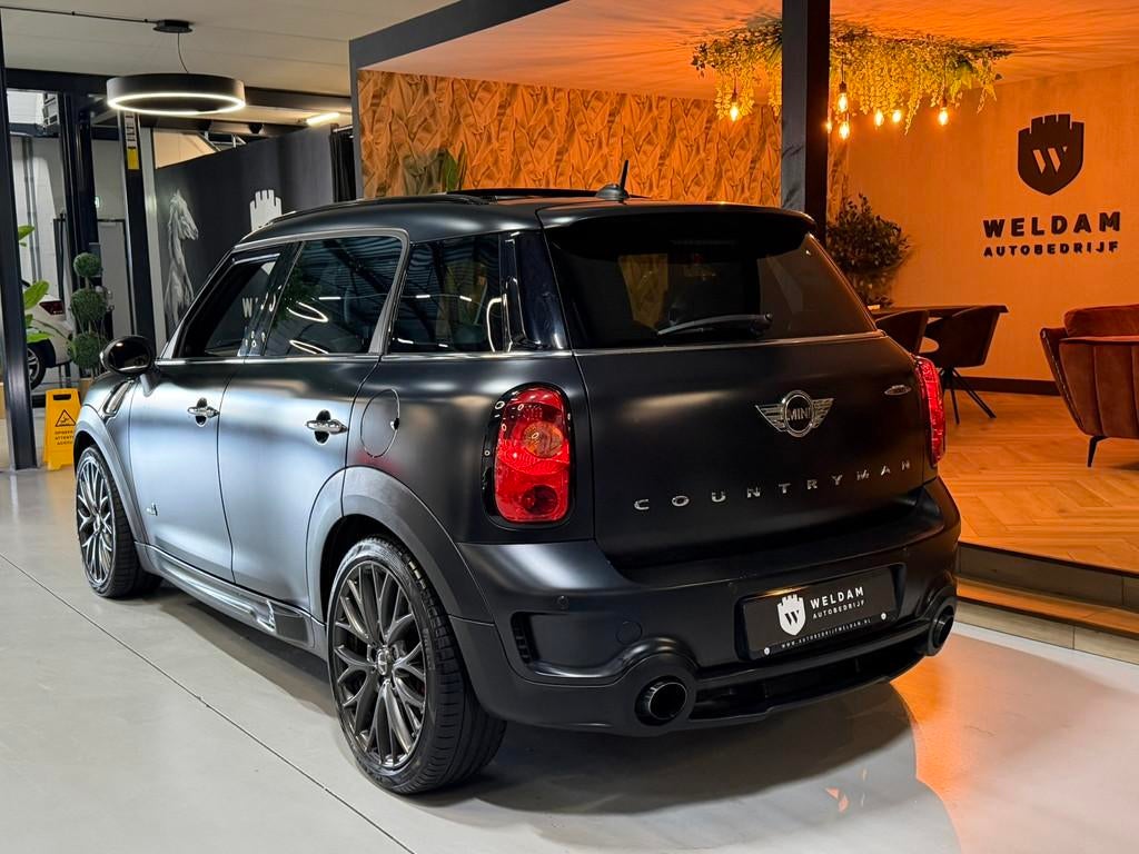 Mini Mini Countryman 1.6 John Cooper Works ALL4 Chili Garant, Auto's, Mini, Gebruikt, Met garantie (alle), Zwart, Vierwielaandrijving