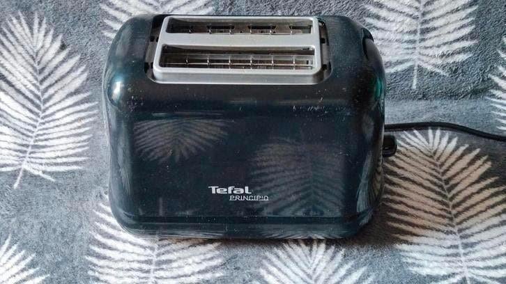 Tefal Principio T26 broodrooster, toaster, Witgoed en Apparatuur, Broodroosters, Ophalen of Verzenden, Uitneembare kruimellade