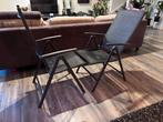 2 stoelen + tafel, Caravans en Kamperen, Ophalen of Verzenden, Zo goed als nieuw, Campingtafel