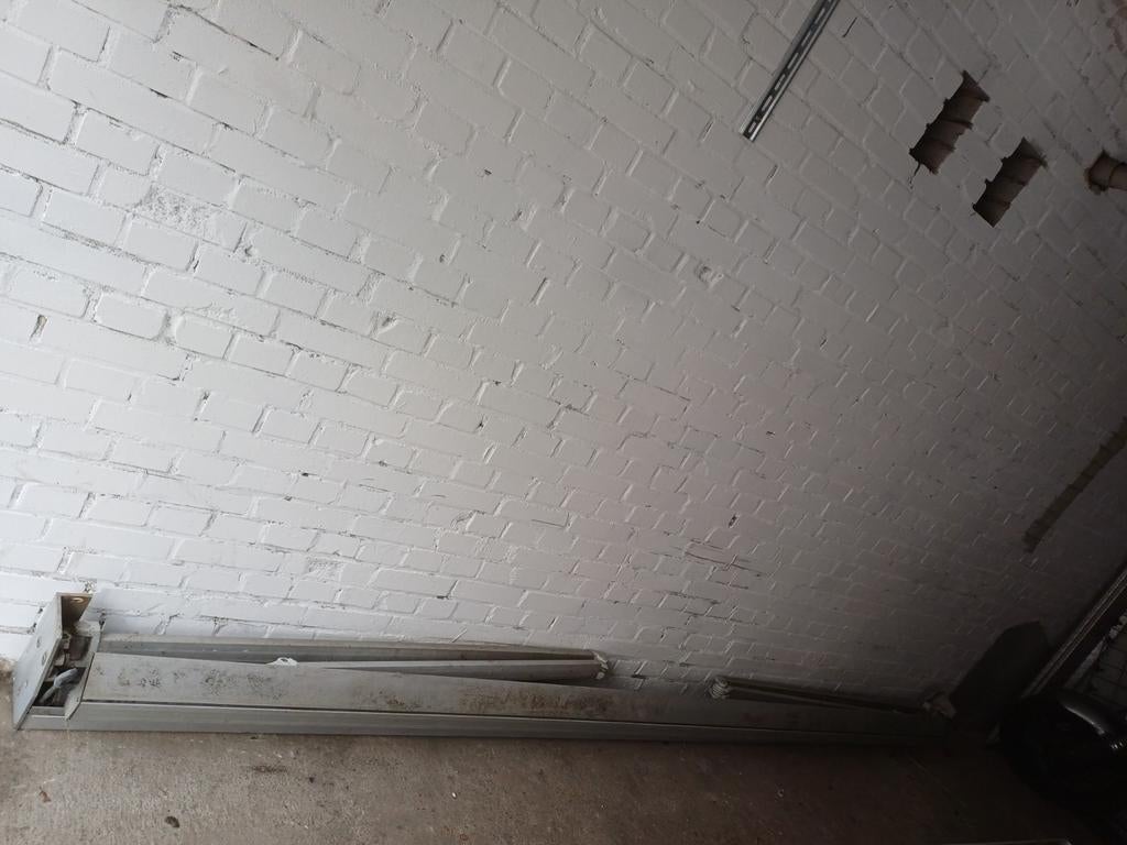 Zonnescherm 3.50 meter lang, Tuin en Terras, Zonneschermen, 150 tot 300 cm, Ophalen of Verzenden, Gebruikt, Knikarmscherm