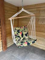 Hangstoel met tropische print, Ophalen, Gebruikt, Eenpersoons, Buiten