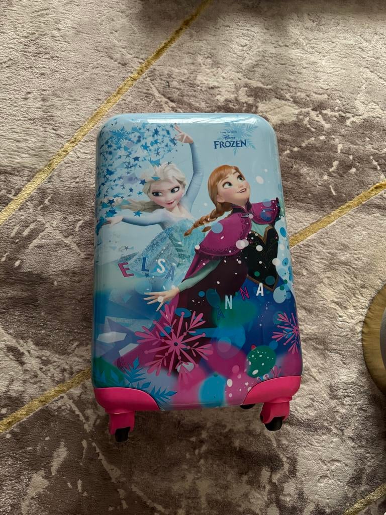 Frozen koffer handbagage, Ophalen, Gebruikt, Hard kunststof, Minder dan 50 cm