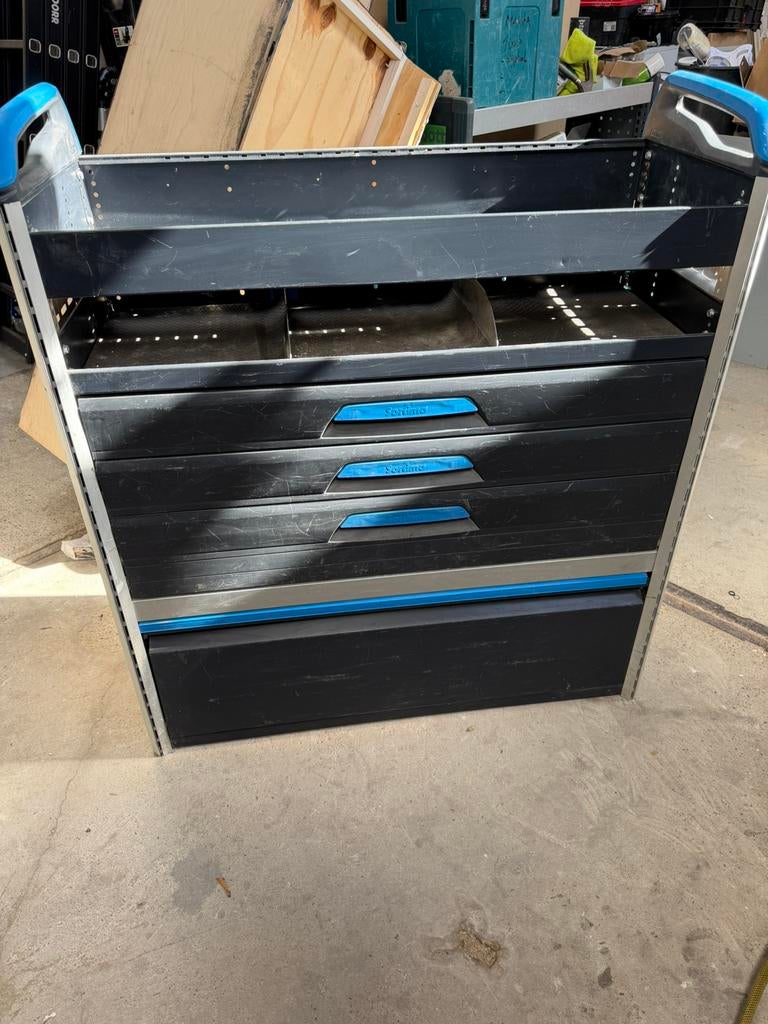 Bedrijfswagen inrichting, Auto diversen, Ophalen of Verzenden, Zo goed als nieuw