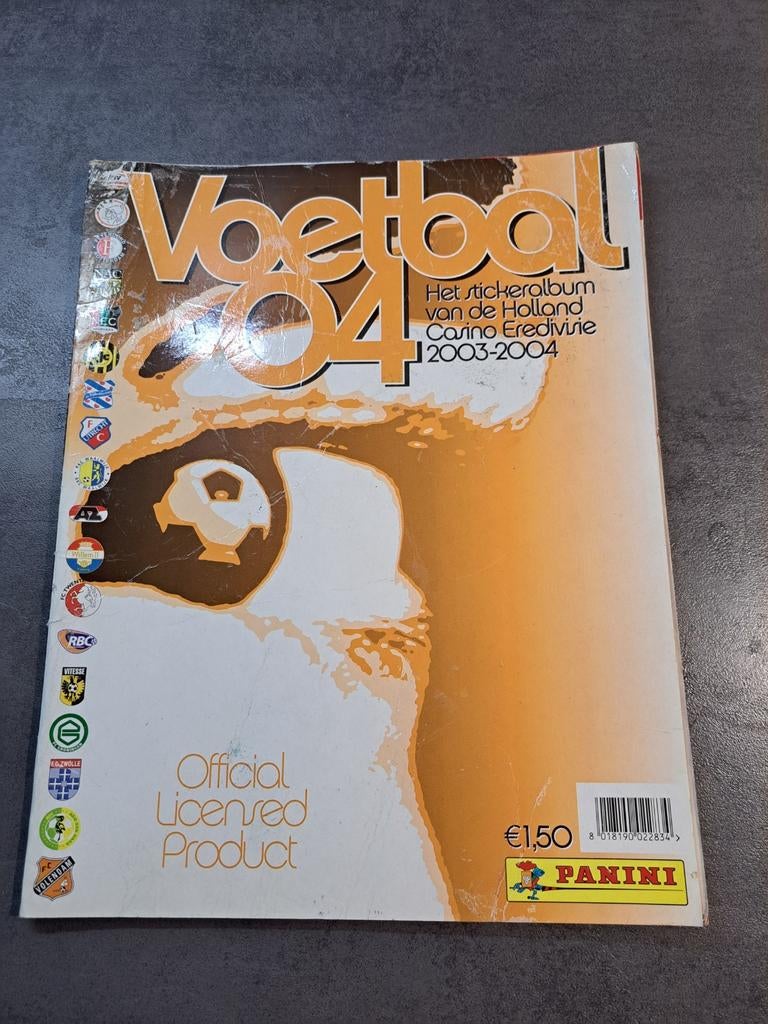 Panini Voetbal 04 Holland Casino Eredivisie 2003-2004, Ophalen of Verzenden, Overige binnenlandse clubs, Poster, Plaatje of Sticker