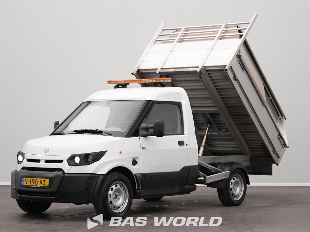 StreetScooter 20kWh 90km! WLTP Camera Zitverwarming Pritsje, Auto's, Gebruikt, Wit, 2 stoelen, 1460 kg