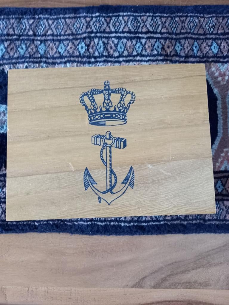 Kistje met kompas en verrekijker., Verzamelen, Scheepvaart, Ophalen of Verzenden, Zo goed als nieuw, Motorboot of Zeilboot, Gebruiksvoorwerp