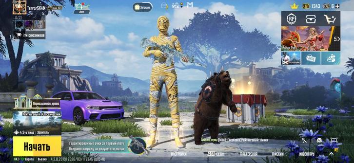 PUBG Mobile account met zeldzame skins en voertuigen, Spelcomputers en Games, Games | Overige, Zo goed als nieuw, Shooter, 3 spelers of meer