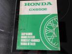 Honda werkplaatshandboek Addendum CX650E 1982, Motoren, Verzenden, Honda