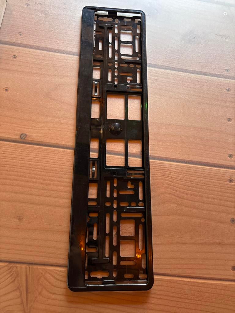 Universele Kentekenplaathouder - Hoogglans Zwart, Ophalen of Verzenden, Nieuw