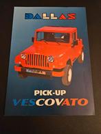 Leaflet Dallas Pickup Vescovato, Ophalen of Verzenden, Zo goed als nieuw, Overige merken