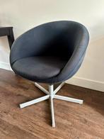 2x IKEA SKRUVSTA draaistoel/draaifauteuil/bureaustoel zwart, Huis en Inrichting, Fauteuils, Ophalen, Gebruikt, Minder dan 75 cm