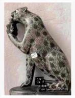 Prachtig Afrikaans beeld Serpentijn Luipaard, Antiek en Kunst, Ophalen of Verzenden