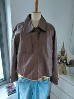Caroline biss prachtige lederen jas m44, Kleding | Dames, Ophalen of Verzenden, Zo goed als nieuw, Maat 42/44 (L), Bruin