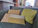 Sierkussens o.a. Montel samen 25 euro, Huis en Inrichting, Woonaccessoires | Kussens, Ophalen, Zo goed als nieuw, Groen, Vierkant