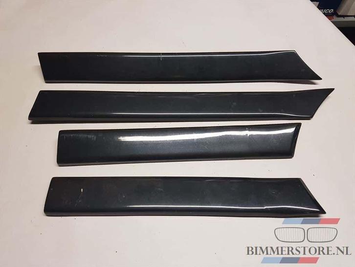 Zwarte deur spatbord lijsten BMW E36 coupe cabrio, Auto-onderdelen, Interieur en Bekleding, BMW, Gebruikt, Ophalen of Verzenden