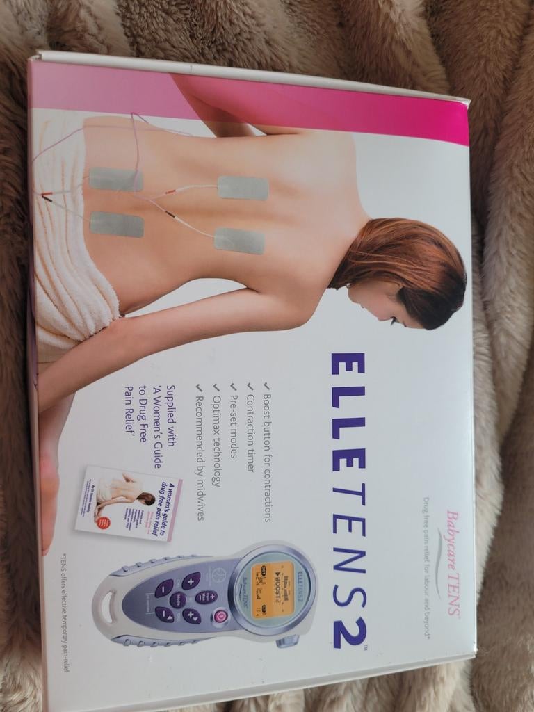 Babycare ELLE TENS 2 - Pijnverlichting tijdens bevalling, Ophalen of Verzenden, Nieuw